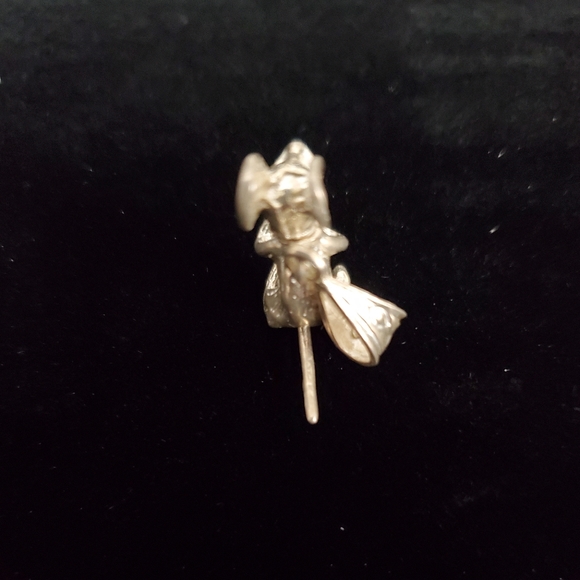 925 Sterling Silver Moving Head Tail Mouse Charm - Picture 2 of 6